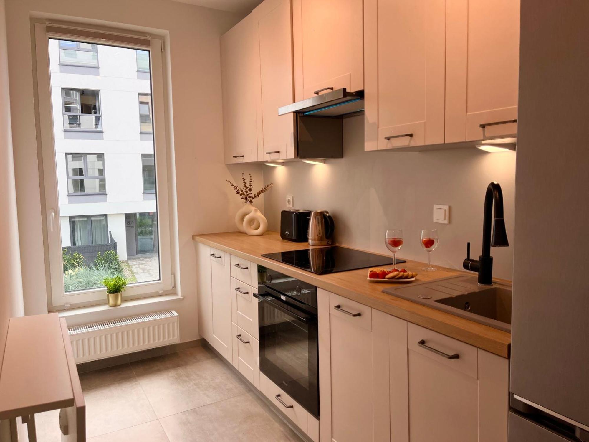 Appartamento Ina Rent - Przystan Letnica Danzica Esterno foto