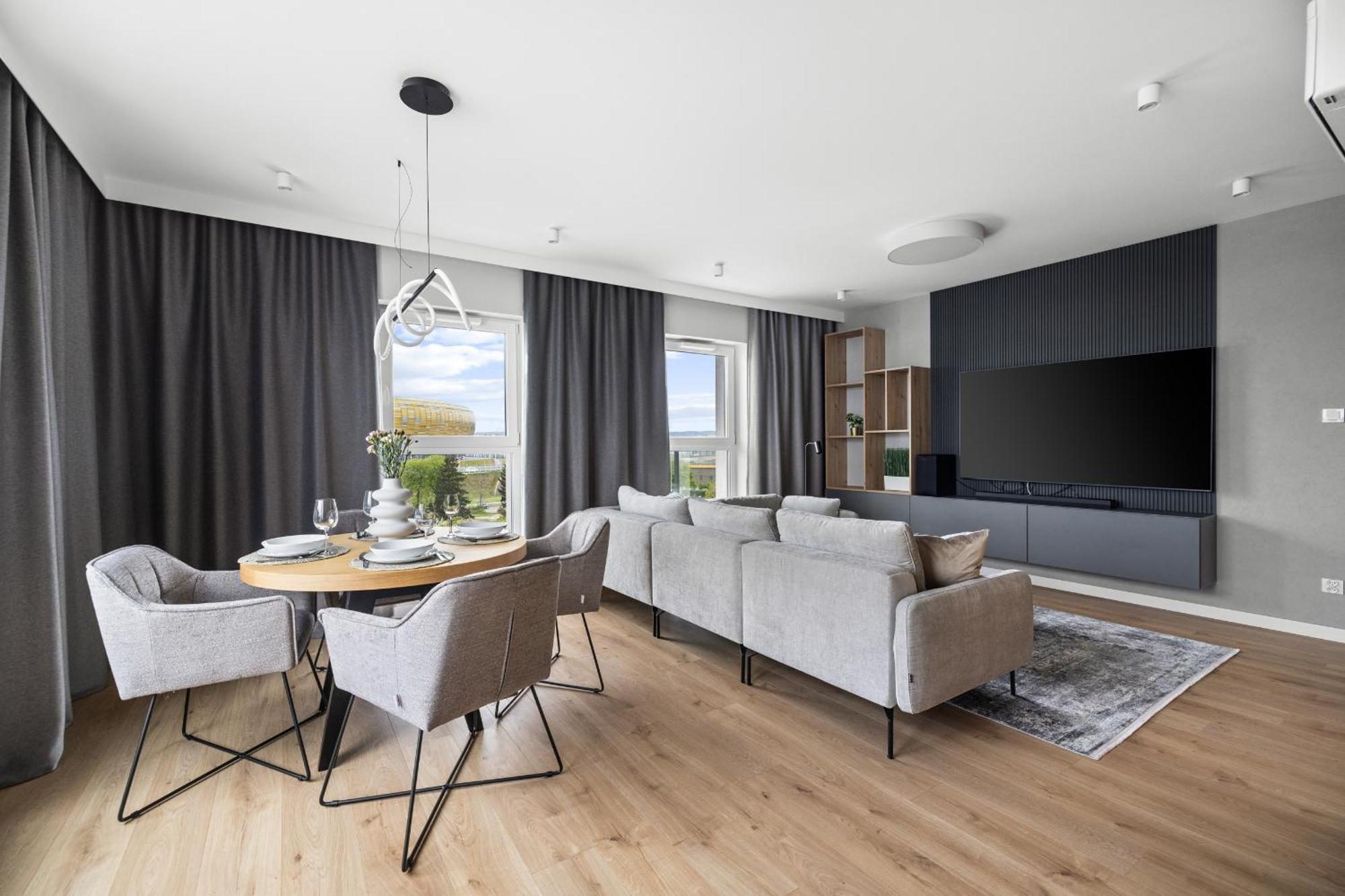 Appartamento Ina Rent - Przystan Letnica Danzica Esterno foto